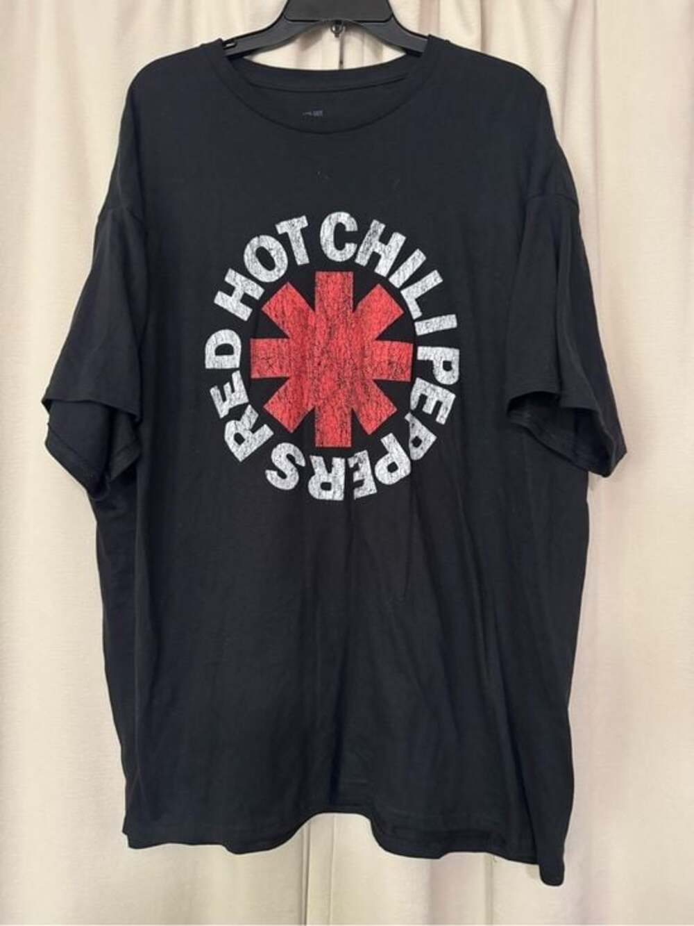 Red Hot Chili Peppers Graphic Tee - Black with Red Logo